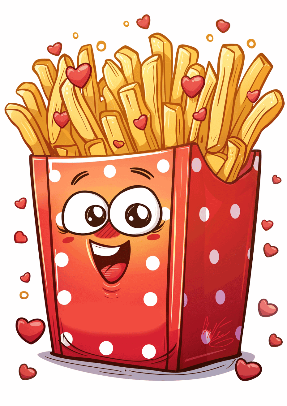 Polka Dot Party Fries